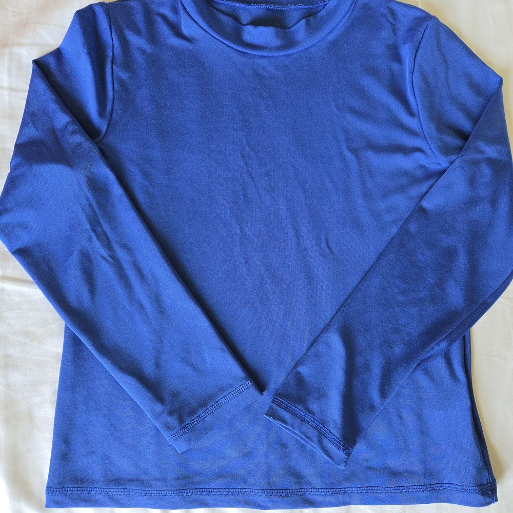Medium Cat & Jack Blue Long Sleeve   Rash Guard EUC